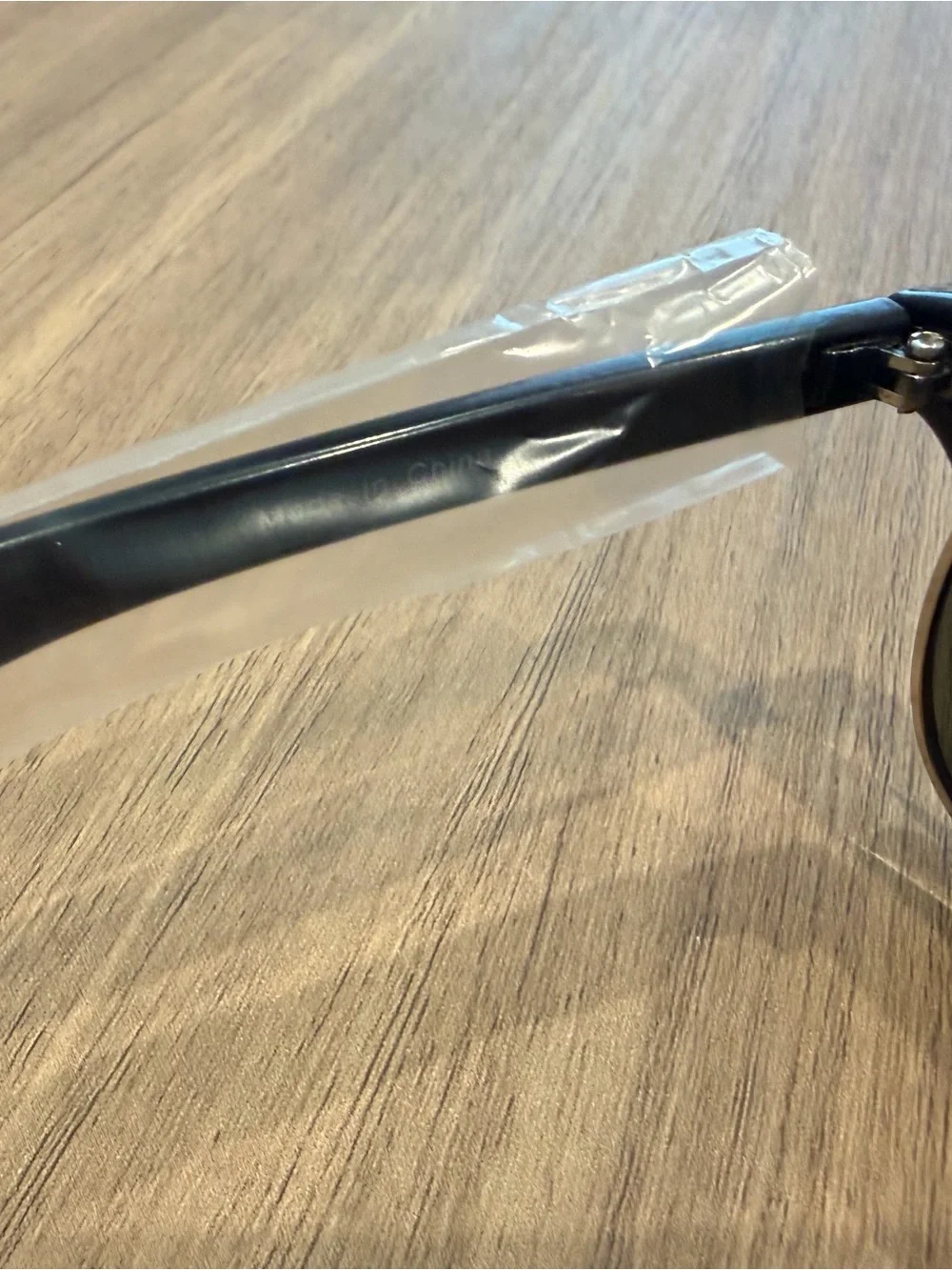 OWL Black & Gold Half-Frame Sunglasses